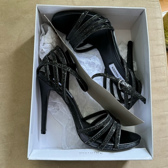 Steve Madden Rhinestone Strappy Stiletto - Picture 5 of 6